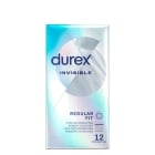 Durex Invisible Preservativos 12un.