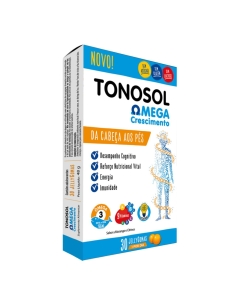 Tonosol Ómega Crescimento Gomas 30un.