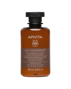 Apivita Oily Dandruff Shampoo Anticaspa Oleosa 250ml