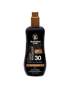 Australian Gold Sunscreen SPF30 Gel Spray Solar Bronzeador 237ml